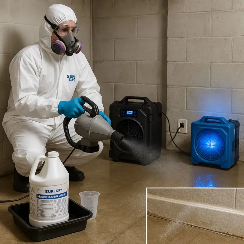 Sanitization and Odor Removal process in Somerset, WI